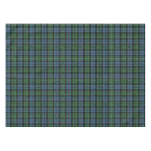 Campbell Cawdor Ancient Original Scottish Tartan Tischdecke (Vorderseite (Horizontal))