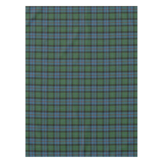 Campbell Cawdor Ancient Original Scottish Tartan Tischdecke (Vorderseite)