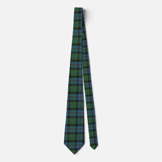 Campbell Cawdor Ancient Scottish Clan Tartan Krawatte (Vorderseite)