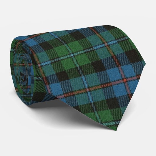 Campbell Cawdor Ancient Scottish Clan Tartan Krawatte (Gerollt)