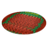 CAMPBELL ~ CHRISTMAS Original-Fraktal Design Schneidebrett (Ecke)