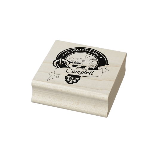Campbell Clan Abzeichen Gummistempel (Stempel)