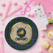 Campbell Clan Abzeichen Paper Plate Pappteller (Party)