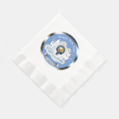 Campbell Clan Abzeichen Personalisieren Winter Serviette (Ecke)