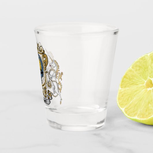 Campbell Clan Abzeichen Schnapsglas (Rechts)