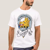 Campbell-Clan-Abzeichen T-Shirt (Vorderseite)