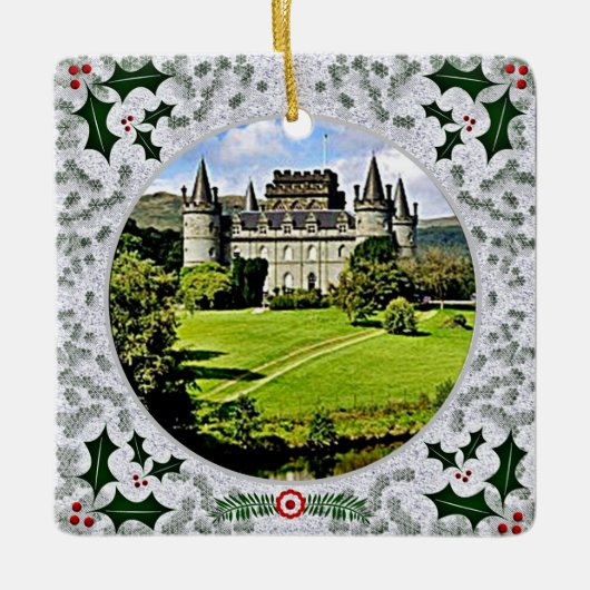 Campbell Clan Burg Inveraray Keramikornament (Vorderseite)