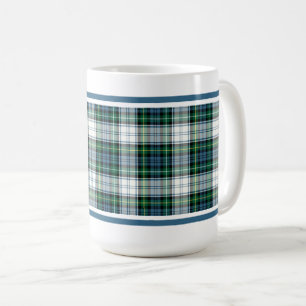 Campbell-Clan kleiden Tartan-grünes schottisches Kaffeetasse