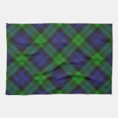 Campbell Clan Tartan Kariert Black Watch Geschirrtuch (Horizontal)