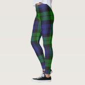 Campbell Clan Tartan Kariert Black Watch Leggings (Links)