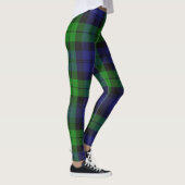 Campbell Clan Tartan Kariert Black Watch Leggings (Rechts)
