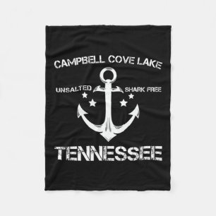 Campbell Cove Lake Tennessee Funny Frische Camping Fleecedecke