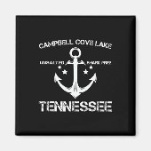 Campbell Cove Lake Tennessee Funny Frische Camping Magnet (Vorne)