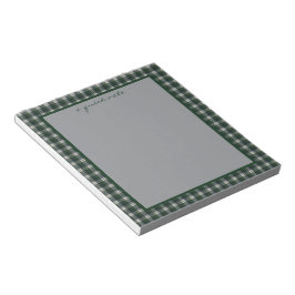 Campbell Dress Modern Original Scottish Tartan  Notizblock