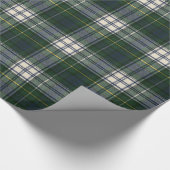 Campbell Dress Modern Scottish Tartan Geschenkpapier (Ecke)