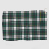 Campbell Dress Modern Tartan Kariertes Muster Golfhandtuch (Horizontal)