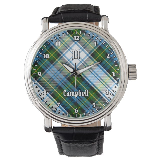 Campbell Dress Tartan Armbanduhr (Vorderseite)