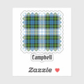 Campbell Dress Tartan Aufkleber (Blatt)
