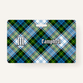 Campbell Dress Tartan Ausweis (Vorderseite)