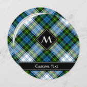 Campbell Dress Tartan Einladung (Vorne/Hinten)