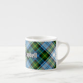 Campbell Dress Tartan Espressotasse (Rechts)