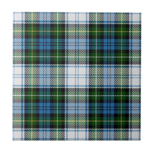 Campbell Dress Tartan Fliese (Vorderseite)