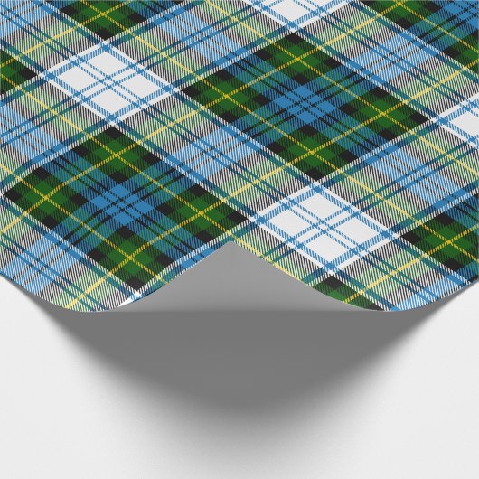 Campbell Dress Tartan Geschenkpapier (Ecke)