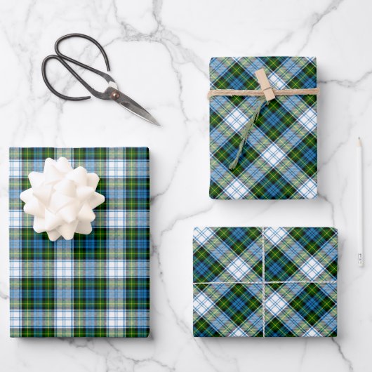 Campbell Dress Tartan Geschenkpapier Set (Vorderseite)