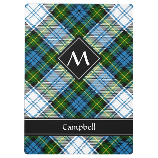 Campbell Dress Tartan Klemmbrett (Rückseite)