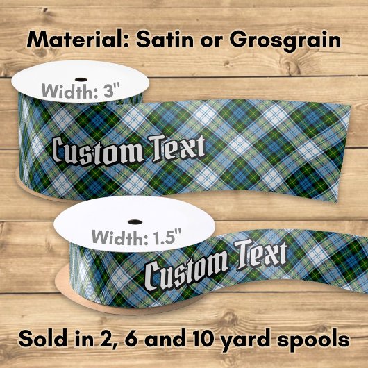 Campbell Dress Tartan Satinband