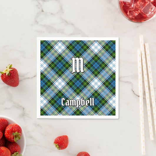 Campbell Dress Tartan Serviette (Beispiel)