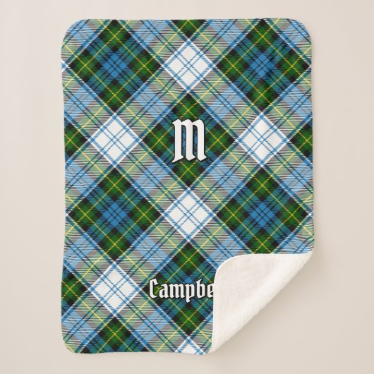 Campbell Dress Tartan Sherpadecke (Vorderseite)