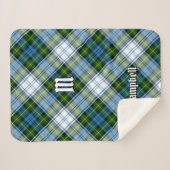 Campbell Dress Tartan Sherpadecke (Vorderseite (Horizontal))