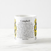 Campbell-Familien-Wappen Tasse (Mittel)