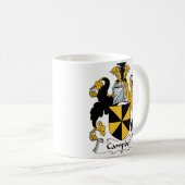 Campbell-Familienwappen Kaffeetasse (VorderseiteRechts)