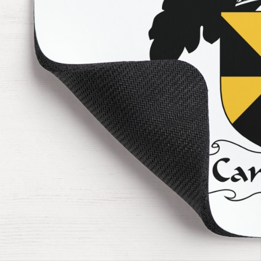 Campbell-Familienwappen Mousepad (Ecke)