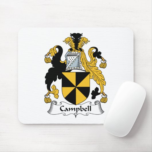 Campbell-Familienwappen Mousepad (Mit Mouse)