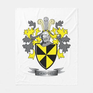 Campbell-Familienwappen-Wappen Fleecedecke