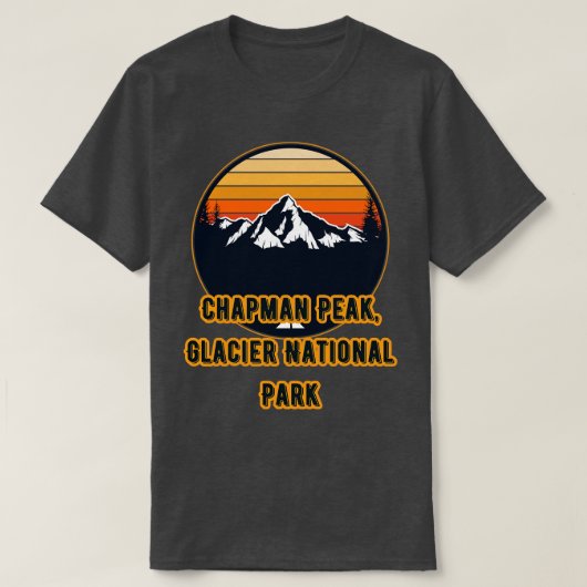 Campbell Glacier Nationalpark T-Shirt (Design vorne)