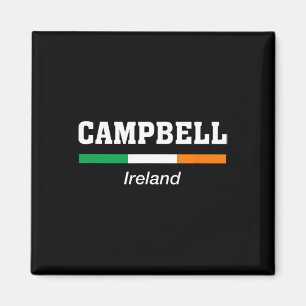 Campbell Irish Family Name St Patricks Day Irland Magnet