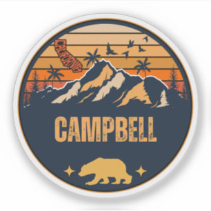 Campbell, Kalifornien Aufkleber