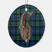Campbell Kariert Monogram Ornament (Links)