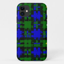 Campbell Kariert Tartan Vector iPhone Case