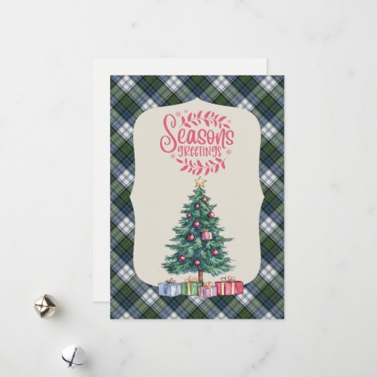 Campbell Kleid Alt Schottisch Tartan Weihnachten (Vorderseite/Rückseite Beispiel)