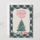 Campbell Kleid Alt-Schottischer Tartan Weihnachten (Vorderseite)