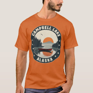 Campbell Lake Alaska Sunset TShirt