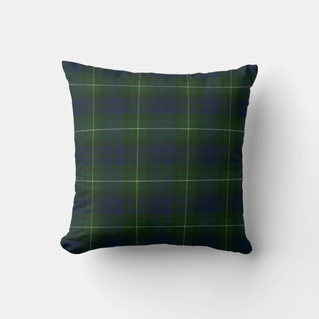 Campbell Louden Modern Original Scottish Tartan Kissen (Vorderseite)