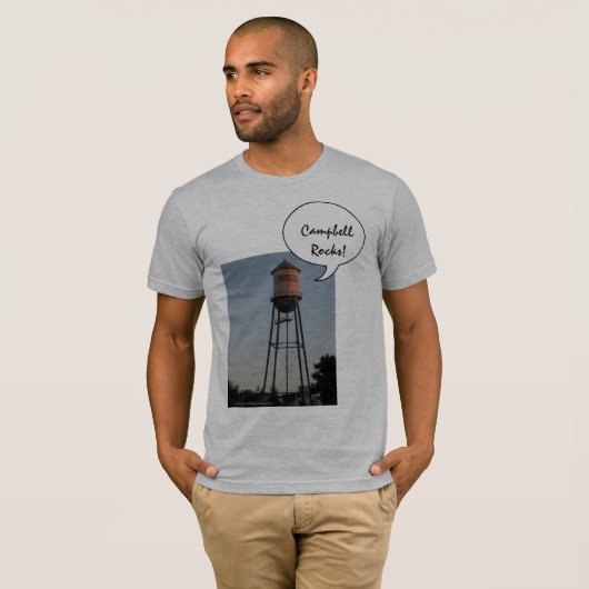 Campbell Rocks!Shirt T-Shirt (Vorne ganz)