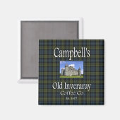 Campbell’s Old Inveraray Coffee Co. Magnet (Vorderseite/Rückseite)