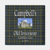 Campbell’s Old Inveraray Coffee Co. Magnet (Vorne)